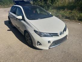 Toyota Auris по частям. Europinis rida tik 128 000 km pusiau odinis salona