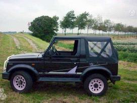Suzuki Samurai for parts. Visos dalys lankai slenksčiai remontuojame varikli