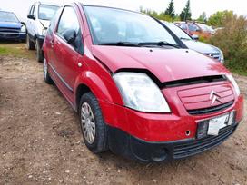 Citroen C2 for parts. Automobilis ardomas dalimis запасные части автомобил
