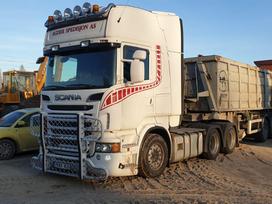 Scania R730 6x4, double sleeper