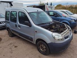 Renault Kangoo по частям. Automobilis ardomas dalimis запасные части автомобил