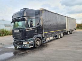 Scania R410 Topline, пологовые / тентовые