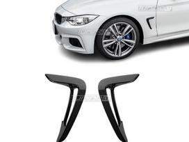 BMW 4 serija bmw f32 f33 f36 sparnų apdailos grotelės juodos blizgios