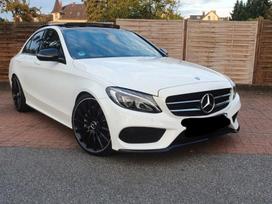 Mercedes-Benz C220 dalimis. W205 amg line dalys baltos spalvos rwd yra ir 4matic