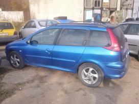 Peugeot 206 Europa melynas ir sidabrinis 2 0i 100kw 2 0hdi 66kw