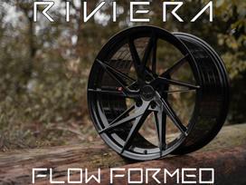 RIVIERA RF109 Gloss Black Flow Formed, lengvojo lydinio, R20