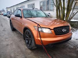 Infiniti FX35 for parts. Automobilis ardomas dalimis запасные части автомобил