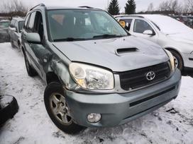 Toyota RAV4 по частям. Automobilis ardomas dalimis запасные части автомобил
