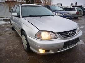 Toyota Avensis по частям. Automobilis ardomas dalimis запасные части автомобил