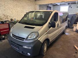 Opel Vivaro по частям. Originalios kokybiškos naudotos mikroautobusų detalė