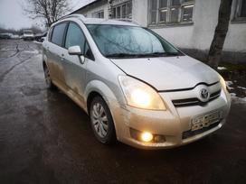 Toyota Corolla Verso по частям. Automobilis ardomas dalimis запасные части автомобил