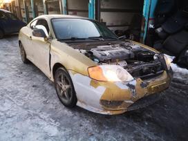 Hyundai Coupe for parts. Automobilis ardomas dalimis запасные части автомобил