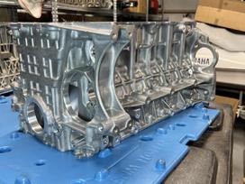 BMW 535, N54, engine block