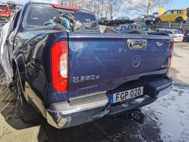 Mercedes-Benz X350 Automobilis po gaisro