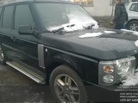 Land Rover Range Rover по частям. Automobilis ardomas dalimis запасные части автомоби