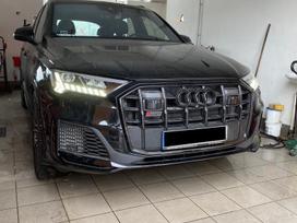 Audi SQ7 по частям. Sq7 naujos detalės priekinis bamperis grotelės gali