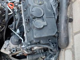 Volkswagen Passat, BXE variklis dalimis, Pilnas variklis užlinkusia apačia parduodamas dalimis yra ir 2
