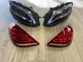 Mercedes-Benz S klasė lights