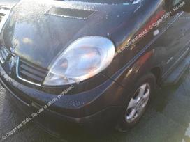 Renault Trafic, M9R786, dalimis. Uzsiveda patikrintas rida 110000ml variklio kodas m9r 78