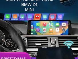 BMW BMW CARPLAY, ANDROID AUTO integracija orginaliai multimedijai, мультимедиa с навигацией