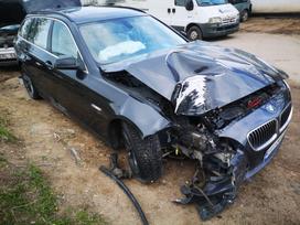 BMW 5 serija for parts. Automobilis ardomas dalimis запасные части автомобил