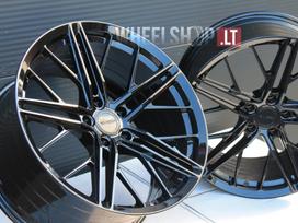 RIVIERA RF4 Gloss Black Flow Formed, light alloy, R20