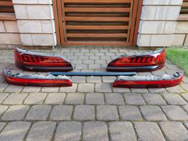 Audi SQ7 Tai kas nuotraukose vairas 290 žibintai į galinį bamperį 1v