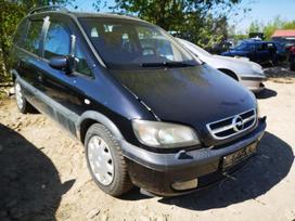 Opel Zafira по частям. Automobilis ardomas dalimis запасные части автомобил