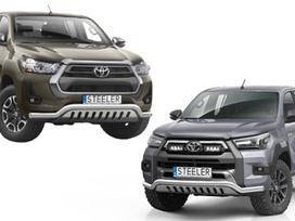 Toyota Hilux, Sertifikuotas priekinis žemas lankas su , dalimis. Pagaminta iš aukščiausios kokybės rankomis poliruoto ner