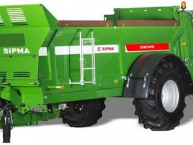 Sipma 8000 kg., manure shakers, compost shredders