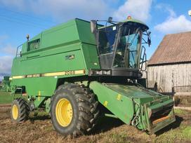 John Deere 2066 ardomas dalimis, комбайны