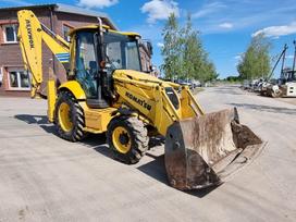 Komatsu WB 93 S-5EO, экскаваторные погрузчики