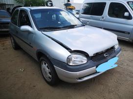 Opel Corsa по частям. Automobilis ardomas dalimis запасные части автомобил