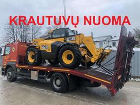 JCB Teleskopiniu krautuvu nuoma, sand. ir krovimo technikos nuoma