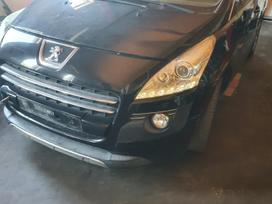 Peugeot 3008 dalimis. Juodas spalvos kodas ktvd navigacija lieti ratlankiai