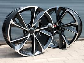 Audi EU-B1566 Black Polished, легкосплавные , R18