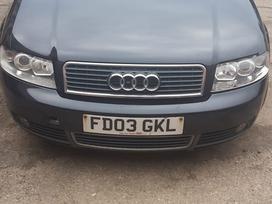 Audi A4 Audi a4 2003 m 1 9 tdi 96 kw mechaninė greičių dėžė viol