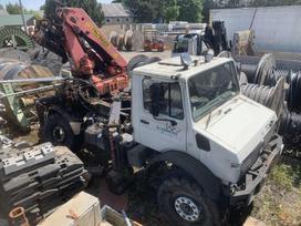 Mercedes-Benz UNIMOG 1750L, su kranu