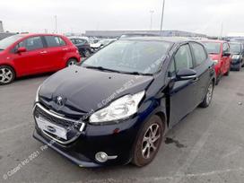 Peugeot 208 по частям. Peugeot 208 2014metų spalva juoda rida 98000 ori