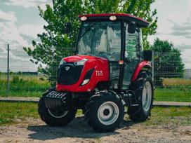 TYM SUPER KAINA IR KOKYBĖ T575, traktoriai
