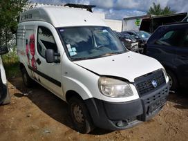Fiat Doblo по частям. Automobilis ardomas dalimis запасные части автомобил