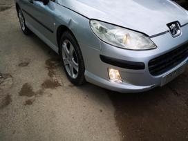 Peugeot 407 for parts. Automobilis ardomas dalimis запасные части автомобил