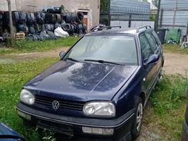 Volkswagen Golf Perkame auto ir ju dalis israsome pazymas utilizavimui