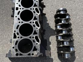Peugeot Boxer crankshaft, engine block