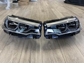 BMW 5 serija žibintai