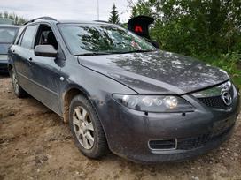 Mazda 6 по частям. Automobilis ardomas dalimis запасные части автомобил
