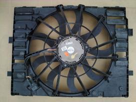 Audi Q7, 7P0, a/c condenser, radiator, fan