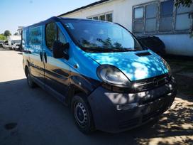 Opel Vivaro по частям. Automobilis ardomas dalimis запасные части автомобил
