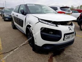 Citroen C4 Cactus for parts. Citroen c 4 cactus 2016metų variklio kubatūra 1 2 benz