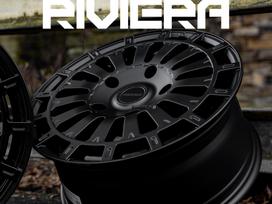 RIVIERA RXS5 Matt Black 1250kg/vnt/pcs, легкосплавные , R20